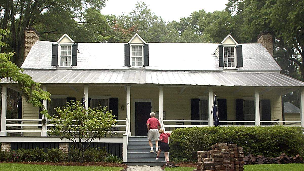 In this file photo, a couple visiting from N.J. enters the Heyward House Historic Center in Old Town Bluffton.