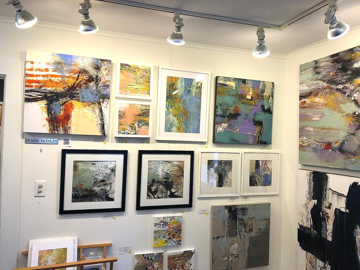 The artists of the Maye River Gallery have marked a discount on much of their work before they move out of their current location on Calhoun Street in Old Town Bluffton on Feb. 21.