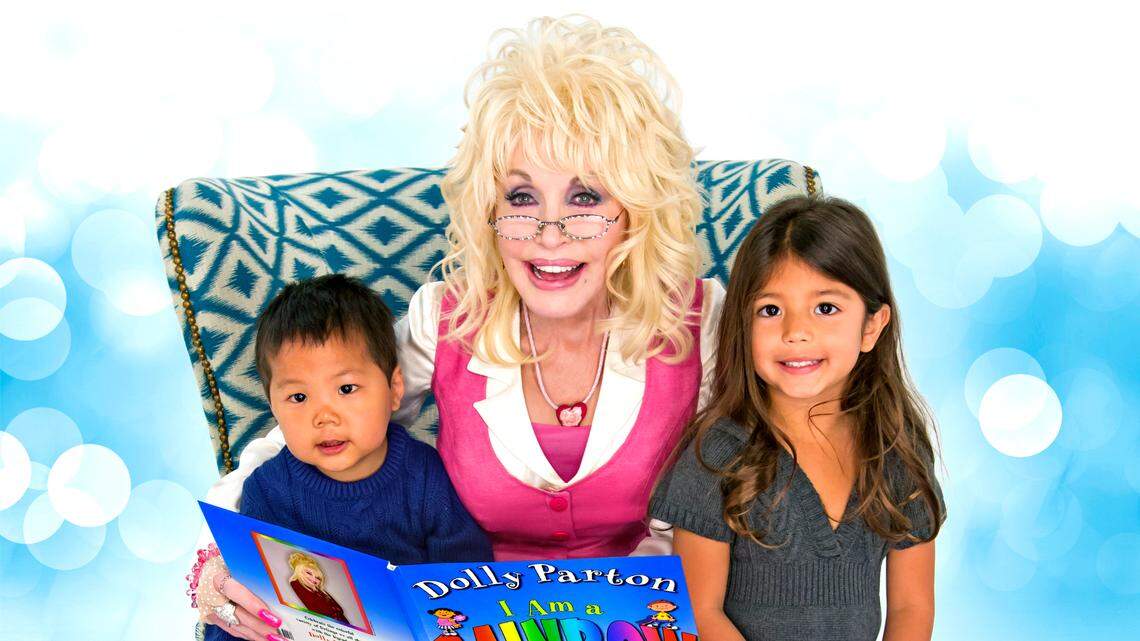 Dolly Parton’s Imagination Library mails more than 1.8 million free books to children every month.