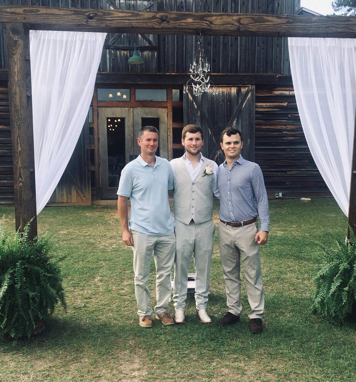 Alan Devier and his sons Dakotah and Kaleb