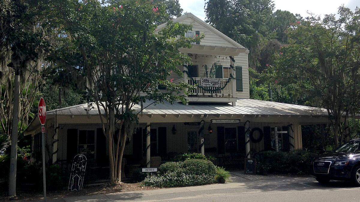 Vineyard 55, which closed at 55 Calhoun St. in Old Town Bluffton on Sept. 21, 2015.