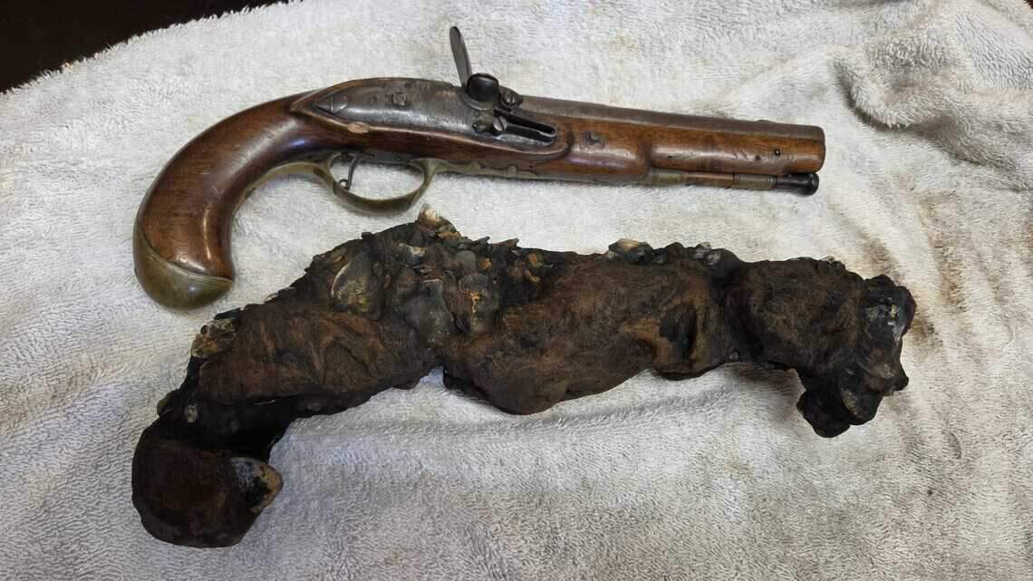 2-century-old gun found on St. Helena beach. ‘It’s a once-in-a-lifetime find’