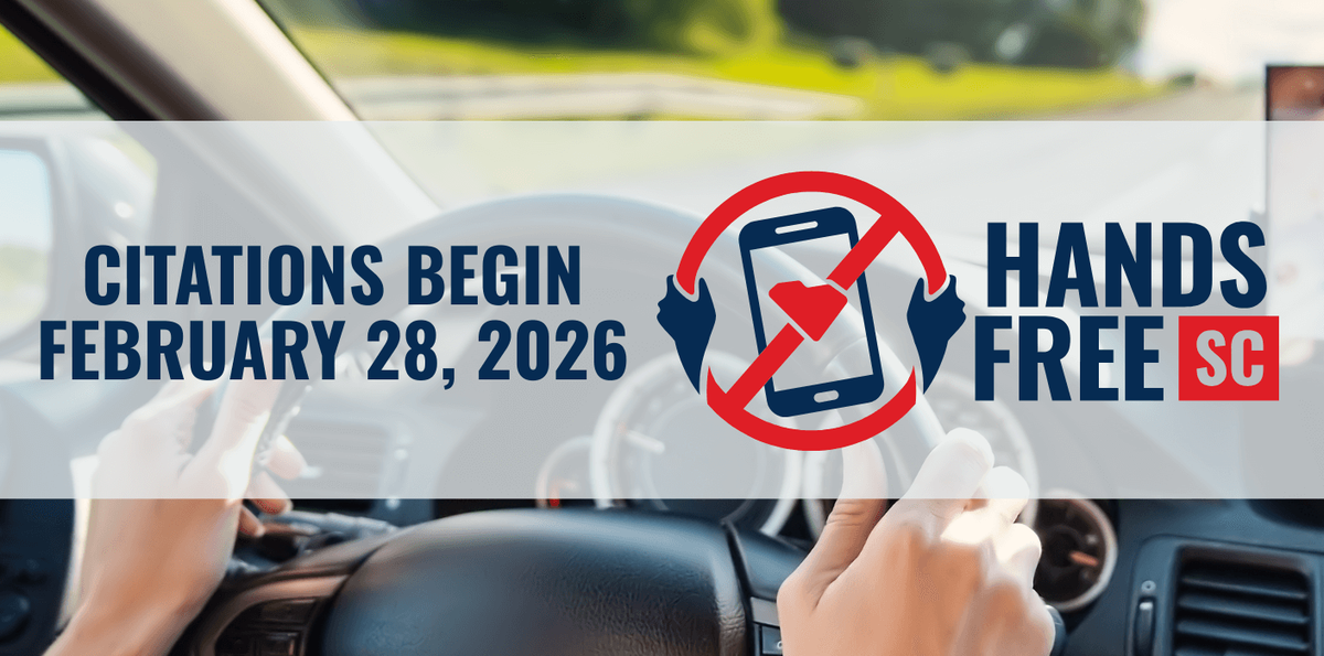 Starting Feb. 28, law enforcement officers across the Palmetto State will begin issuing tickets under the new hands-free driving law, marking the end of the 180-day warning period.