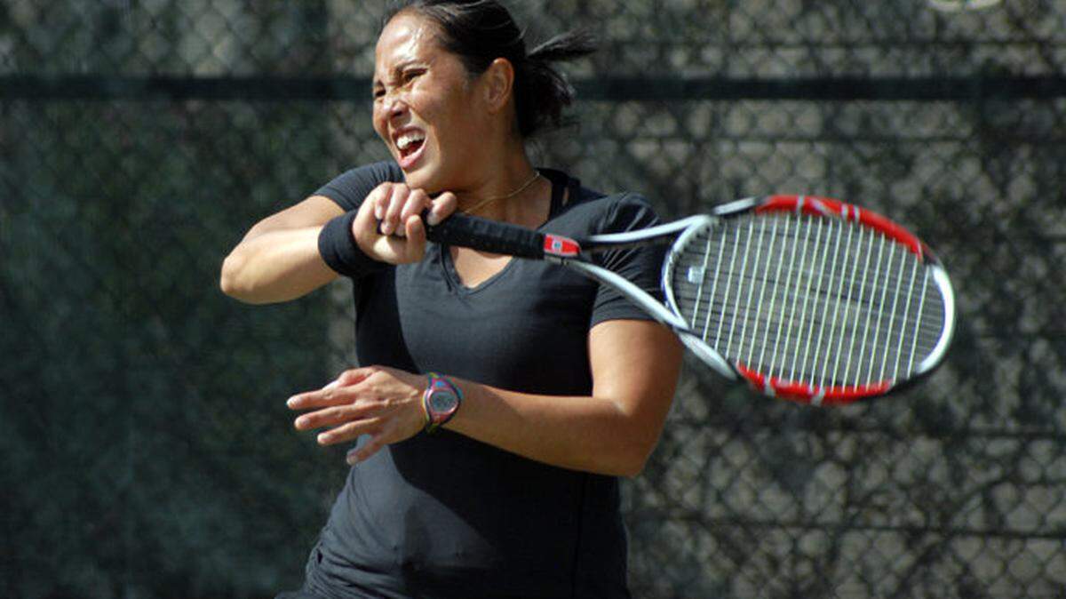 Kristin Lam of Hilton Head Island plays Sunday in the USTA S.C. Combo Doubles State Championships at Palmetto Dunes. Lam is a member of the 18 and Over 9.5 Women state championship team.