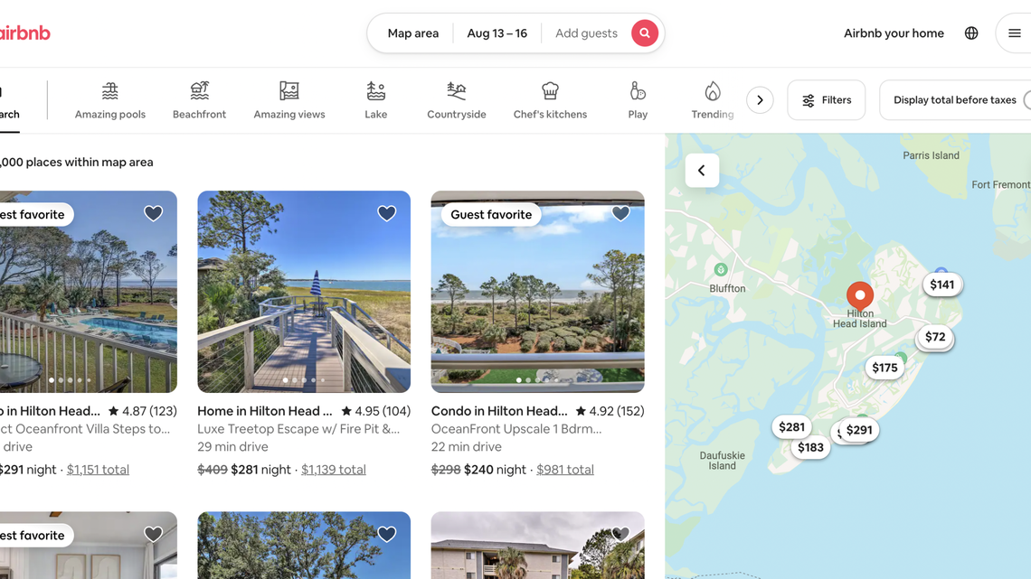 If you reserved a Hilton Head Airbnb during Debby and canceled, is a refund available?