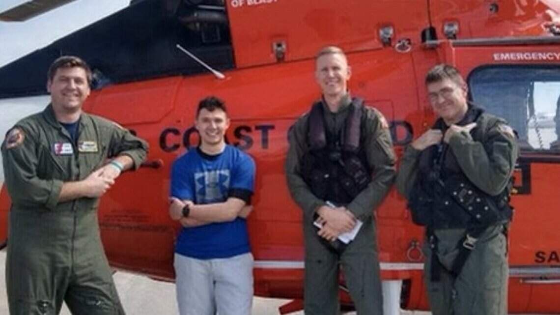 US Coast Guard crew rescues man from downed plane in Savannah River