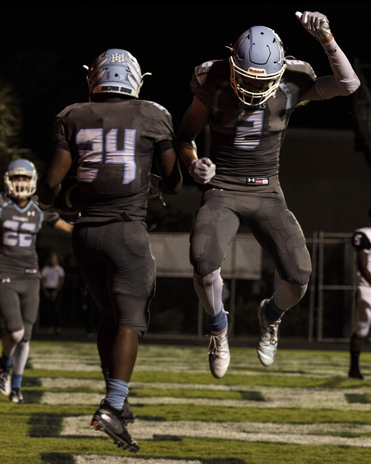 Hilton Head Island High School beat Ridgeland-Hardeeville 38 to 6 on Friday, Sept. 20, 2019.