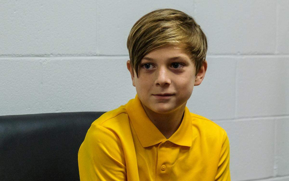 Monday, Aug. 16, 2021 marked the first day of school for fifth grade student Sawyer Sanfelippo who is looking forward to possibly eating his lunch in the school cafeteria at Bluffton Elementary School.