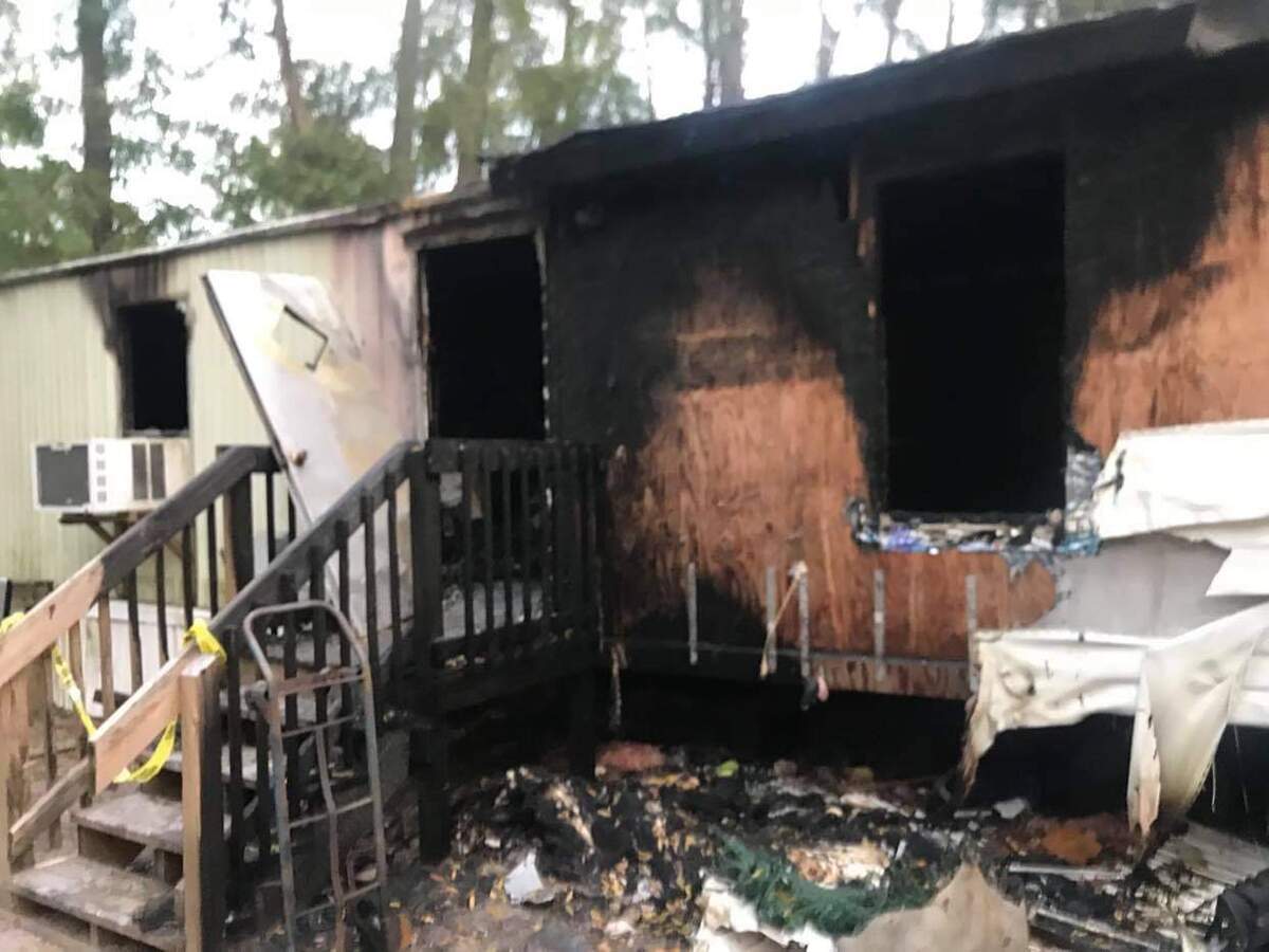 A fire destroyed Savian Kelly and Jerod Robinson’s mobile home on Allen Road on Hilton Head Island March 13, 2021. No one was hurt, but their family lost nearly all of their belongings.
