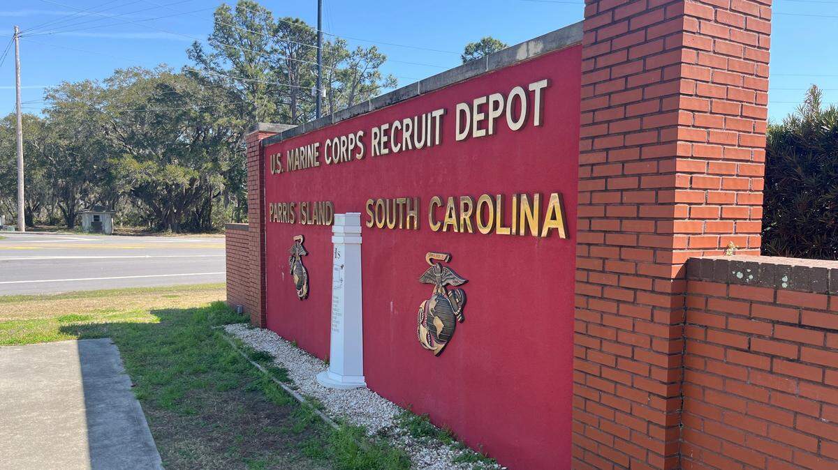 Marine Corps Recruit Depot Parris Island.