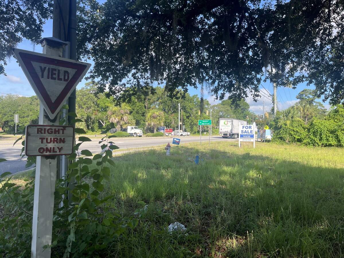 A drive-through coffee shop might be coming to a property across Sea Island Parkway from the turn-off to Beaufort High School.