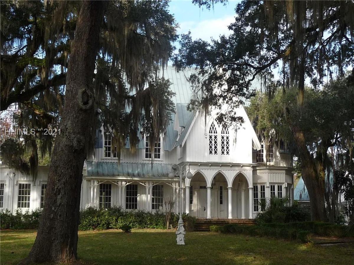 Rose Hill Plantation in Bluffton increased its POA fees by the greatest percentage in 2026 compared to last year. Pictured: The Rose Hill Plantation House, which is listed on the National Register of Historic Places because of its Gothic Revival architecture.