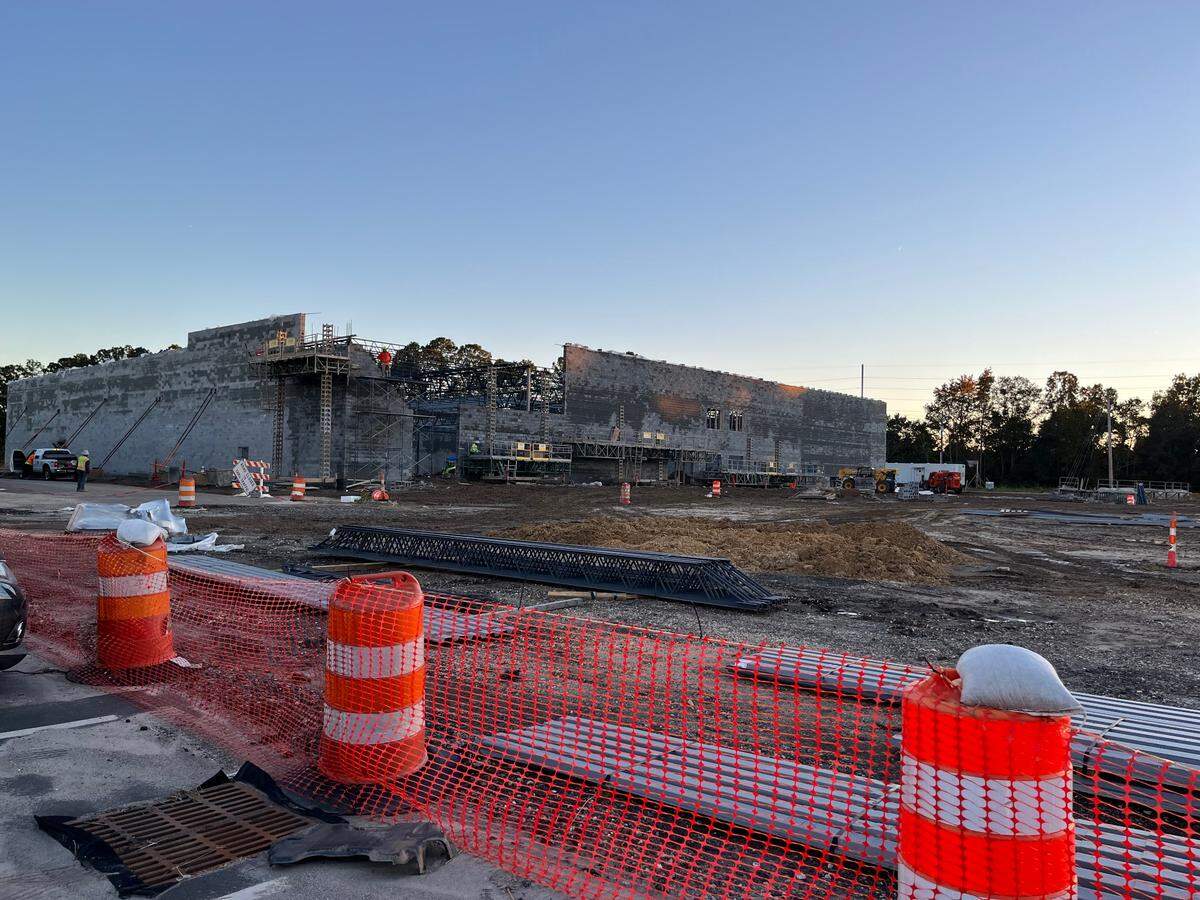 Beaufort Plaza has announced four new tenants as work continues on the Publix.