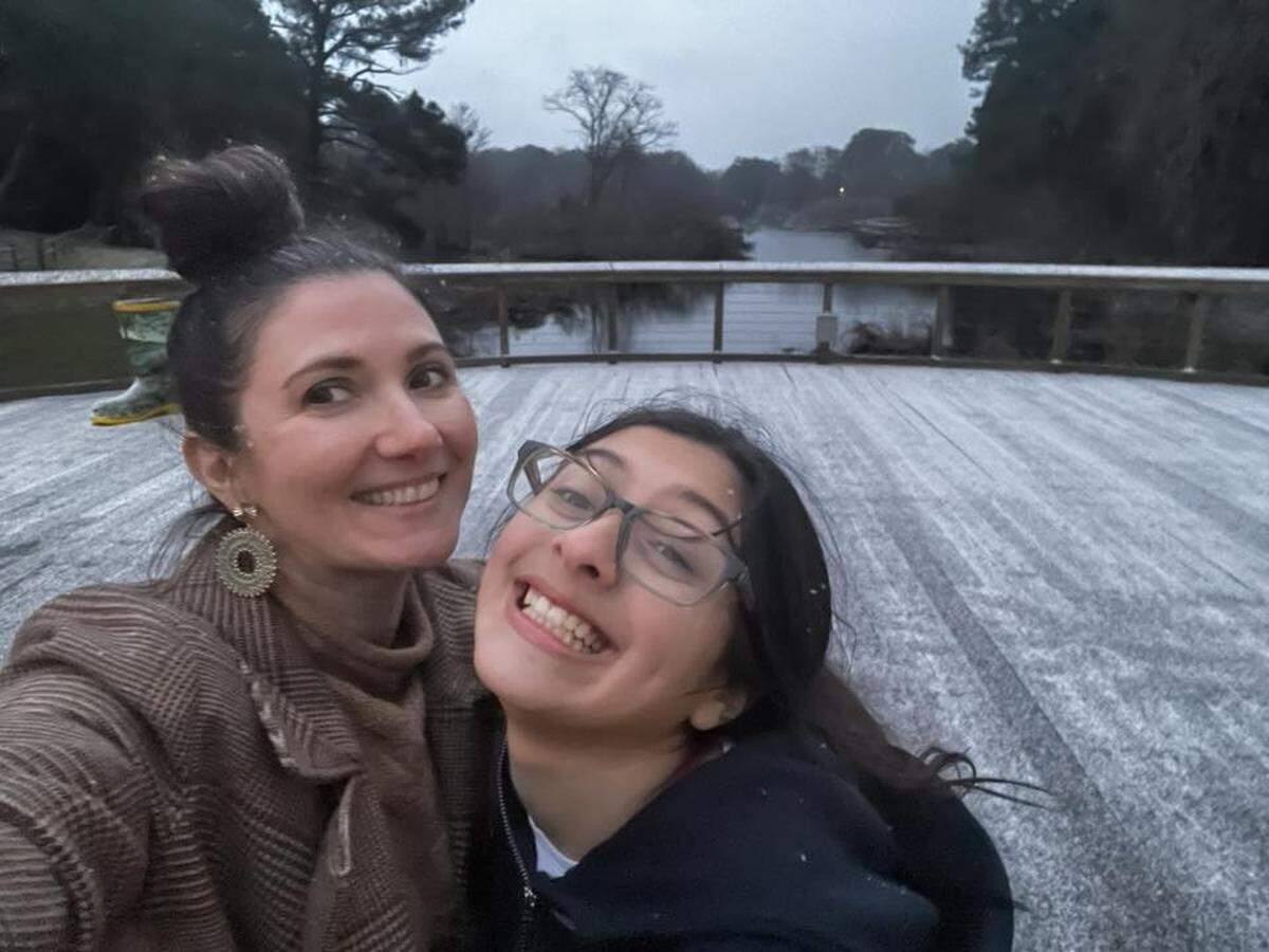 Catheryn Guerrero submitted this photo taken in Port Royal, S.C. during the Jan. 31, 2026 snow event that blanketed the southeast. This was taken at Cypress Wetlands on Paris Avenue. 
