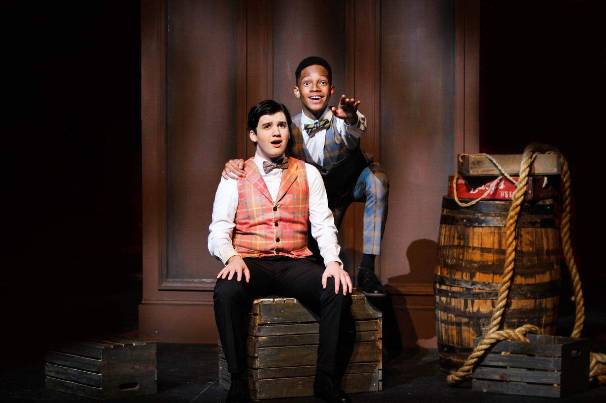 Anton Peter and Jackson Perry star in “Hello, Dolly!” in the Southeastern Summer Theatre Institute production on Hilton Head.