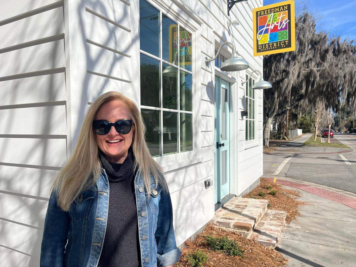 Cherimie Weatherford is the executive director of the Freedman Arts District whose headquarters is at 1401 Duke Street. “We feel like it’s right in the middle of the district we want to preserve,” Weatherford says of the location of the district, whose goal is restoring historic structures in the Northwest Quadrant.