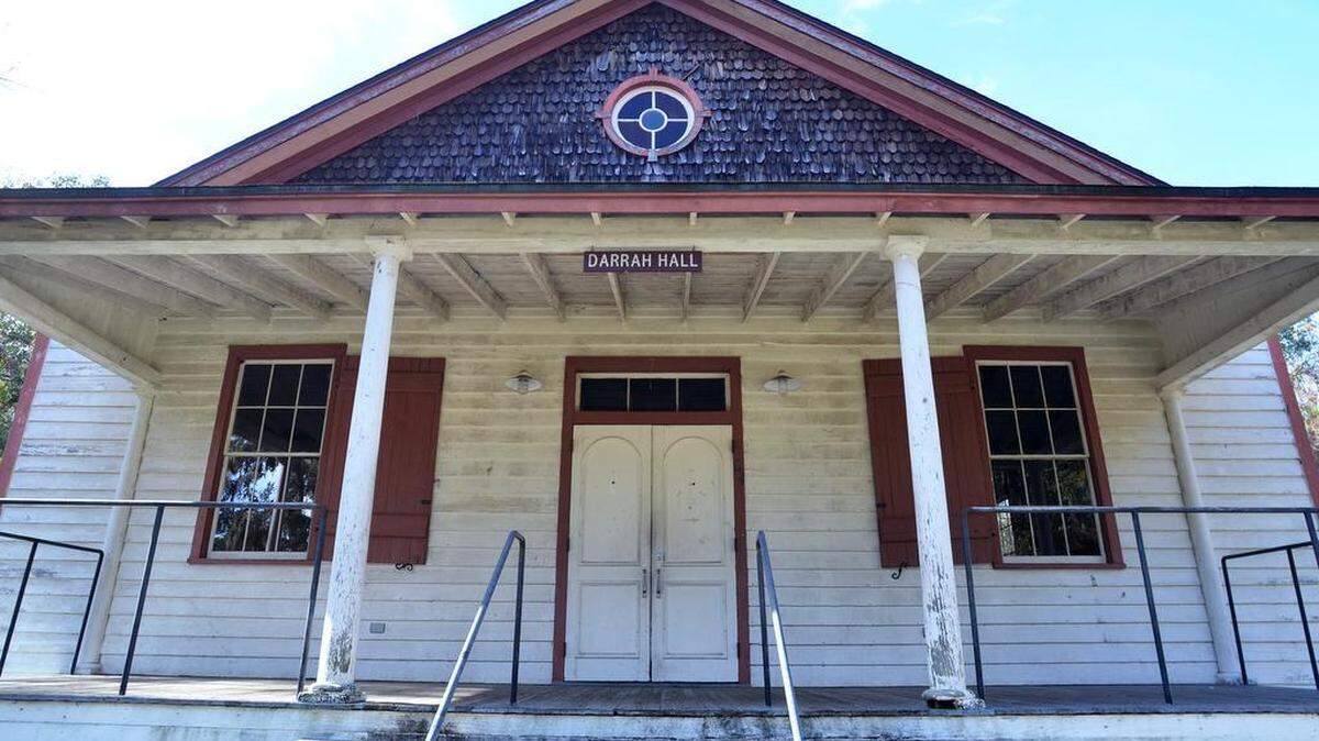 Darrah Hall, at Penn Center on St. Helena Island, is photographed on Dec. 8. 2016. Penn Center plans to build an iron fence with gates along each side of Martin Luther King Jr. Drive to address officials' safety and security concerns.