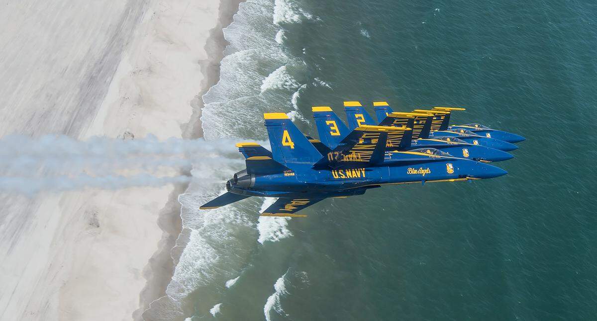 The Blue Angels will perform at the Marine Corps Air Station Beaufort Air Show on Saturday and Sunday.