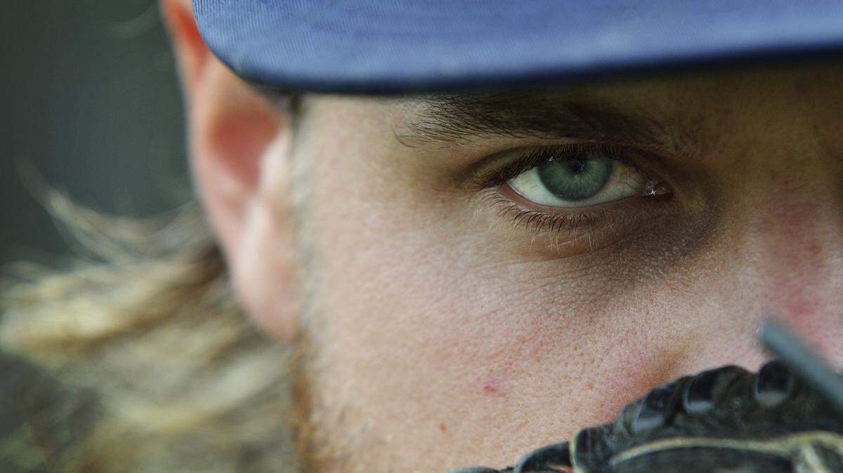 USC Beaufort baseball pitcher Jason Boulais, gazes towards the camera during a portrait during a press conference at Sand Shark Recreation Center, USCB Hilton Head Gateway campus, on March 30, 2015.  Jason Boulais, is scheduled to donate bone marrow for a young boy next month. The senior found out in mid-February he was a match and needed to give a blood sample for further testing. After doing so, Boulais learned he wasn't just a match -- he was the boy's best match, his best chance at survival. Along with that news came the realization that going through with the process would mean Boulais would miss several games during conference play, and depending on his recovery time, he might not be able to pitch again before the end of the season -- and his career. To watch a video, go to: https://youtu.be/jzPiRwpzpcs