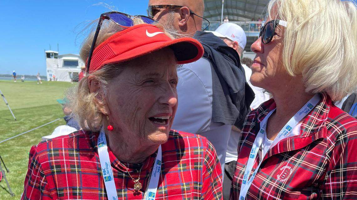 From dirt roads to landlines. She’s attended every Heritage tournament since the first one