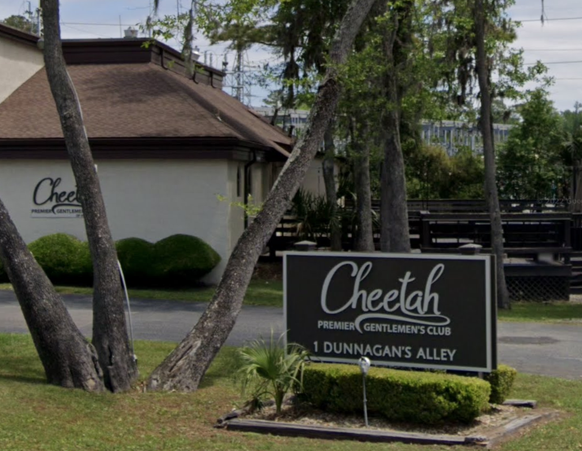 Cheetah Premier Gentlemen’s Club is located at 1 Dunnagans Alley on south-end Hilton Head Island, slightly north of the Sea Pines traffic circle. A 29-year-old Bluffton woman was sentenced to prison Aug. 12, 2025, after pleading guilty to shooting a female outside the nightclub in May 2021. 