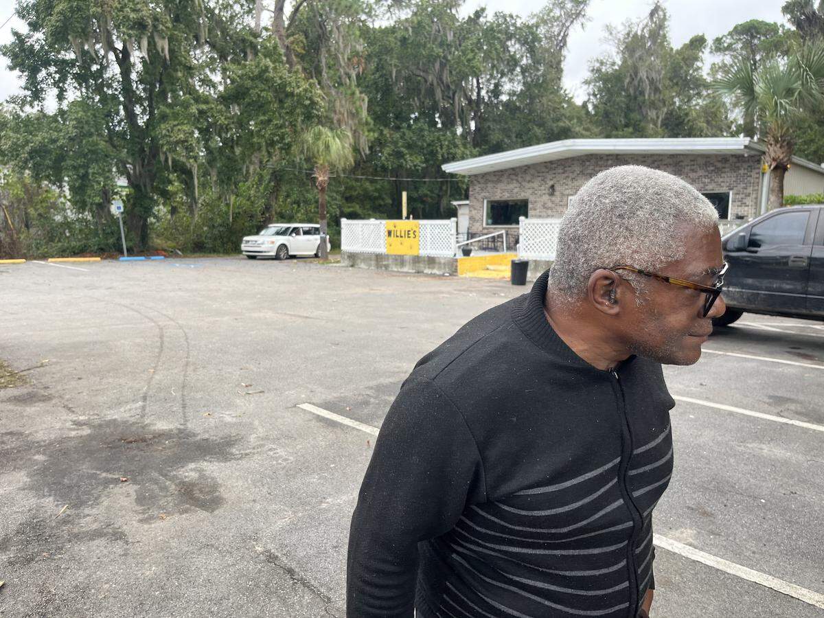 “It’s crazy,” Henry Wright, a cook at Willie’s Bar and Grill, of an early Sunday shooting, October, 12, 2025, at the bar that left four dead and many others wounded.