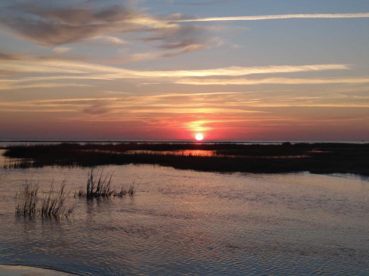 Anthony Peacock shared this sunrise photo taken recently at Mitchelville Beach on Hilton Head.&nbsp;