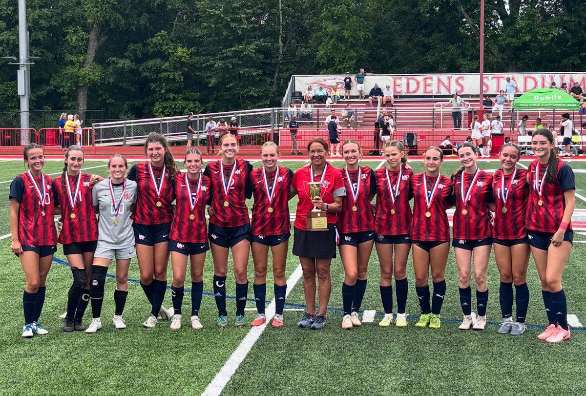 Hilton Head Prep girls soccer wins the 2026 SCISA Class 3A championship on May 9, 2026.