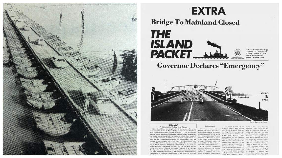 The miracle on Skull Creek: When the bridge to Hilton Head was hit by a barge