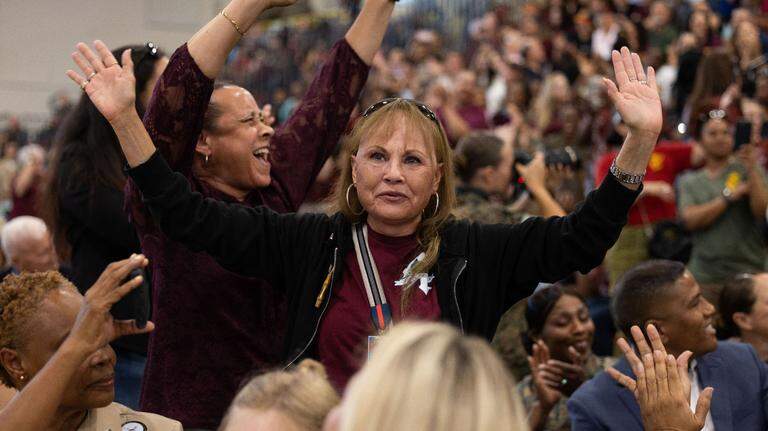 Photos: Marine Corps shuts down all female training unit in ceremony at Parris Island