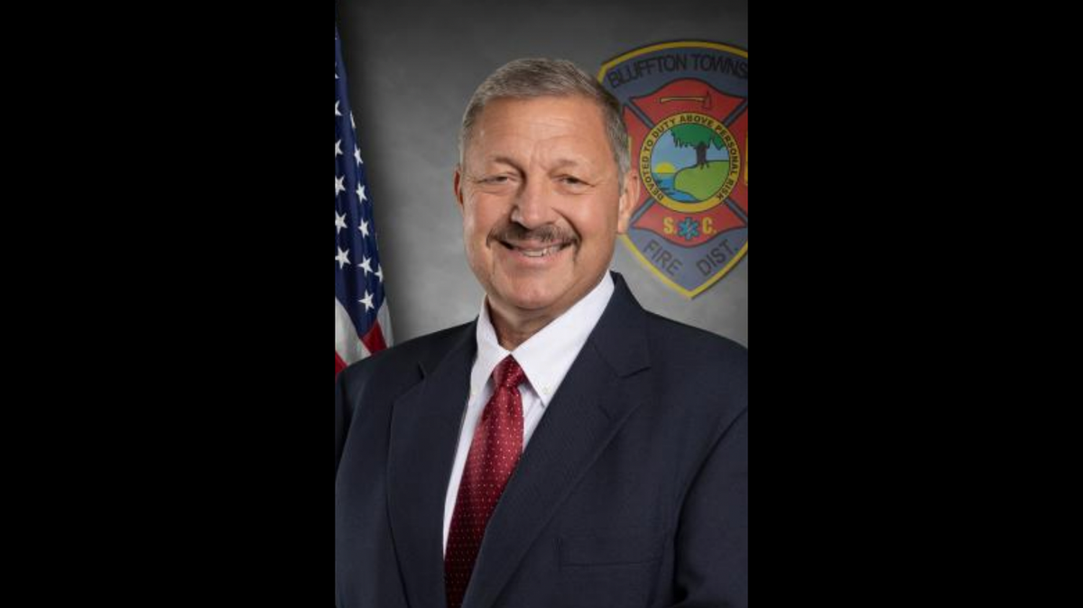 Rick Krob has served as chairman of the Bluffton Township Fire District’s Board of Commissioners since February 2024. His future in the role will be determined by the Beaufort County Council in their next meeting on April 28.