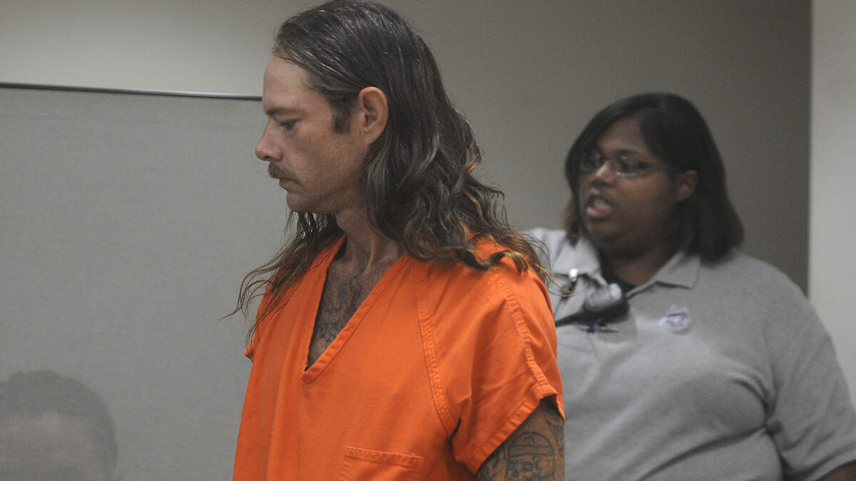 In this file photo, Walter William Glass walks into the Magistrates Court to appear before Judge Ned Tupper for his Aug. 1 bond hearing on burglary and armed robbery charges at the Beaufort County Jail on Thursday morning in Beaufort. At that hearing, Judge Tupper denied bond. On Wednesday, Glass waived his right to bond on the murder charge he faces. On Friday, a judge ruled the case will be heard by a grand jury.