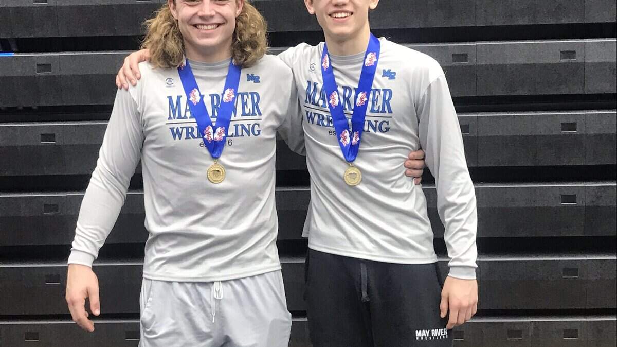 May River’s Gabe Juarez and Eli Hall won 2021 SC wrestling individual championships