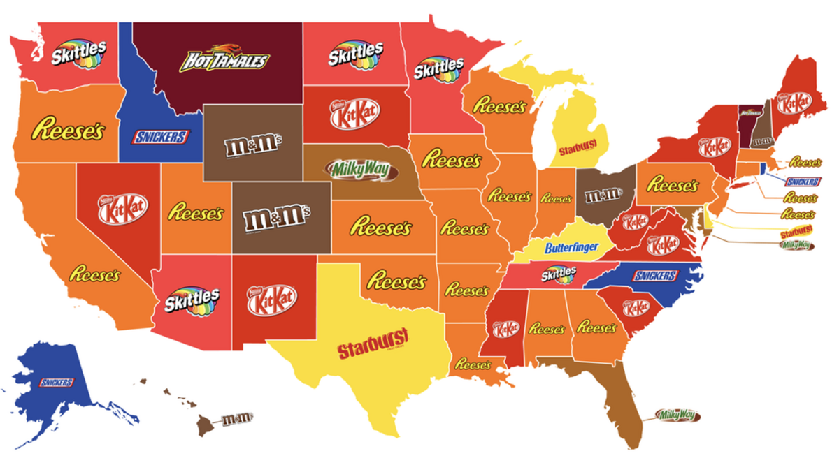 In a recent study conducted by TOP Data, research showed that the Kit Kat candy bar was the most popular Halloween candy in South Carolina. 