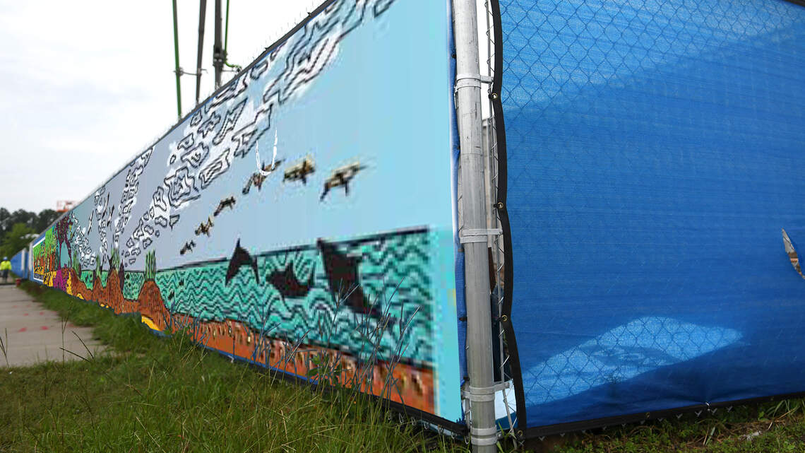 Think construction sites are ugly? Hilton Head might have an artful solution for theirs