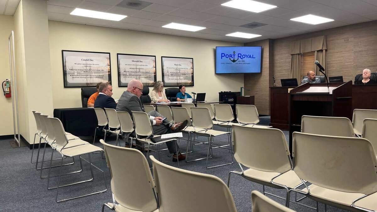 John O’Toole, executive director of the Beaufort County Economic Development Corp., right, told The Island Packet that a revenue issue found in an independent audit requested by Beaufort County stemmed entirely from an outside accounting firm the corporation employed from 2017 to mid-2025.