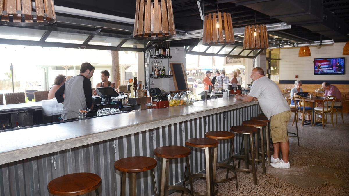 The Beach House Resort on Hilton Head Island has finished a $1.5 million renovation, which includes a new beachfront restaurant called The Porch Southern Kitchen & Bar, shown April 28, 2014.