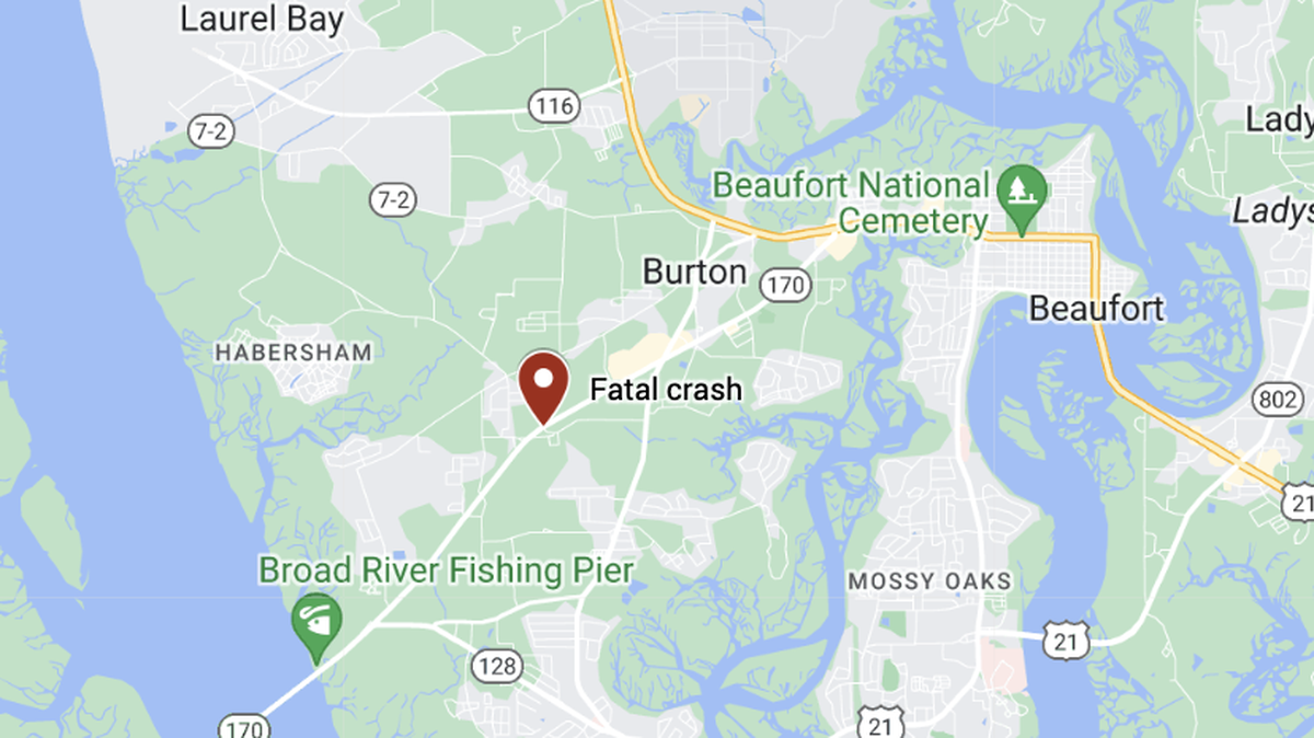 A 19-year-old motorcyclist collided with a Ford pickup truck on S.C. 170 near Goethe Hill Road early Wednesday morning, according to the S.C. Highway Patrol