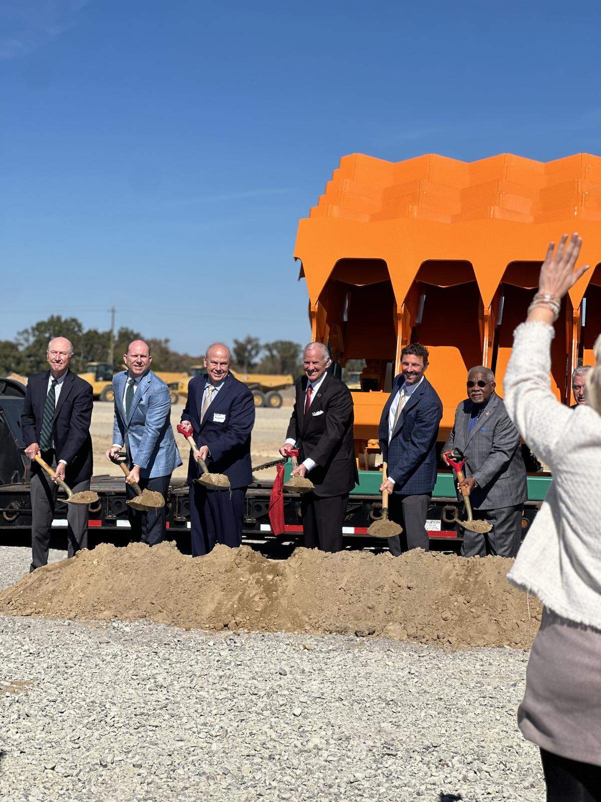 Hampton Lumber breaks ground on its first East Coast location on Nov. 5, 2025, with Gov. Henry McMaster.