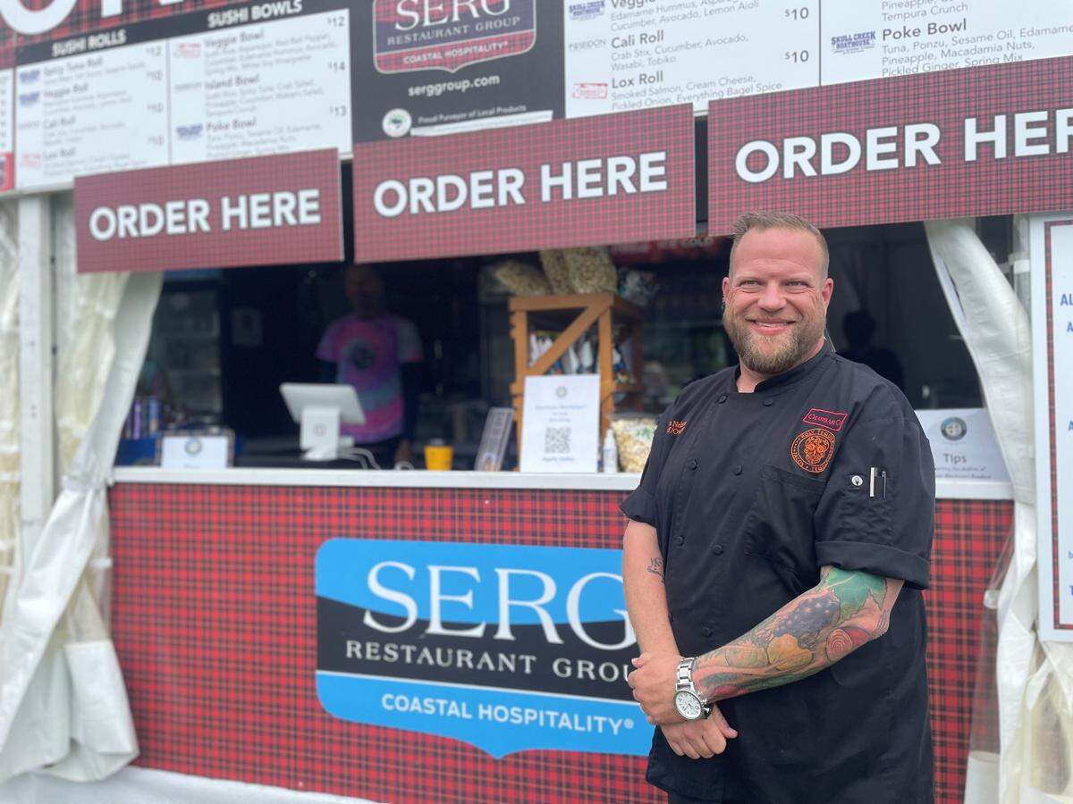 Tim Nelson is one of the SERG Group general managers who heads each of the eight concession stands.