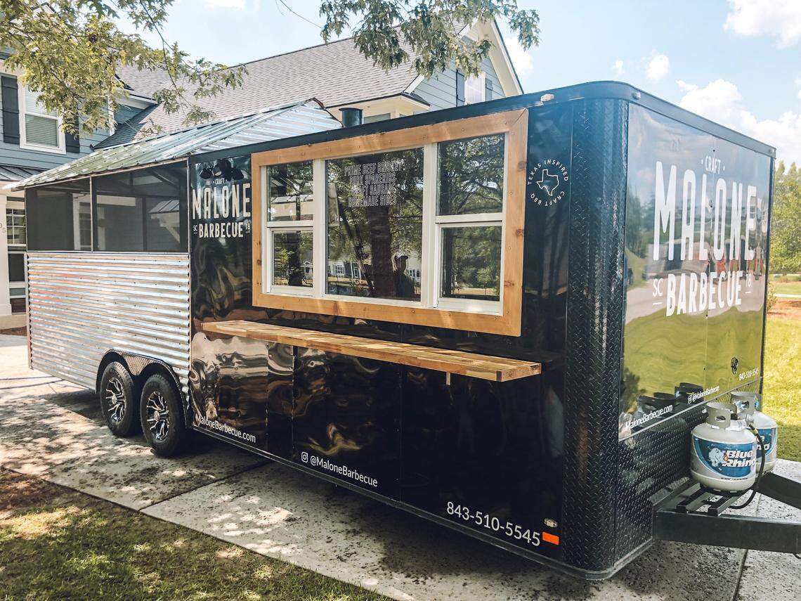 Malone Barbecue begins serving lunches from a lot in the Old Town Bluffton area on Saturday, Aug. 31.