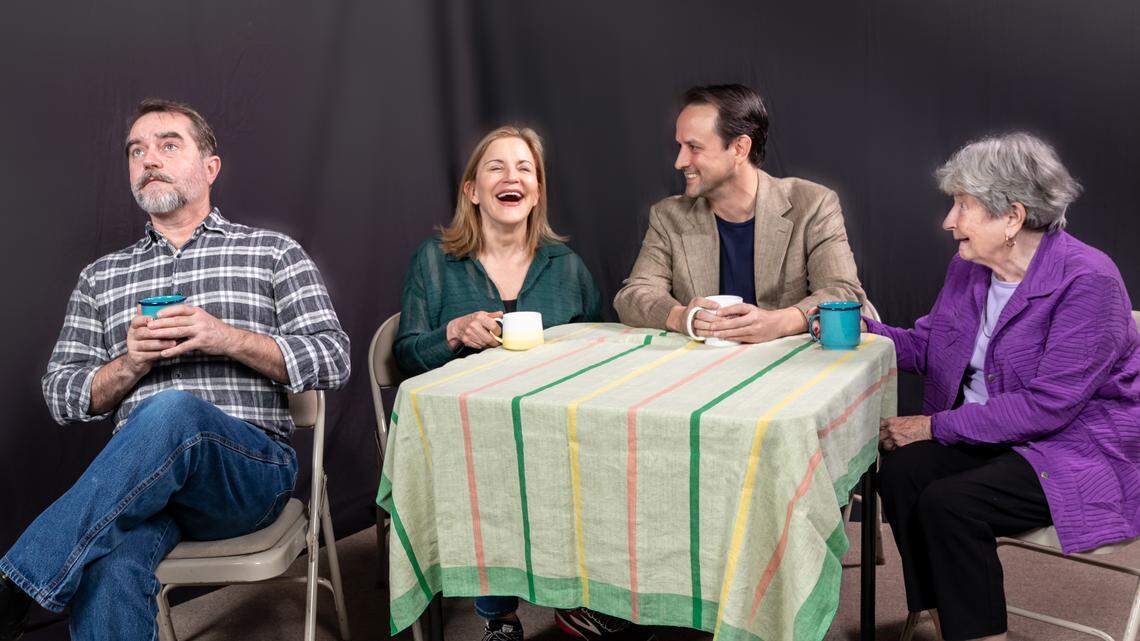 Lean Ensemble Theater’s production of “The Humans” takes place during a Thanksgiving family get together at a duplex in New York’s Chinatown.