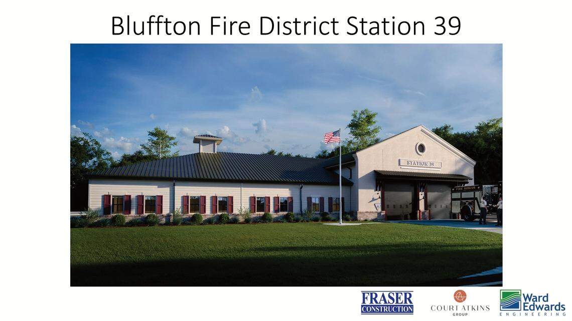 New joint EMS/fire station is coming to Bluffton. Take a look