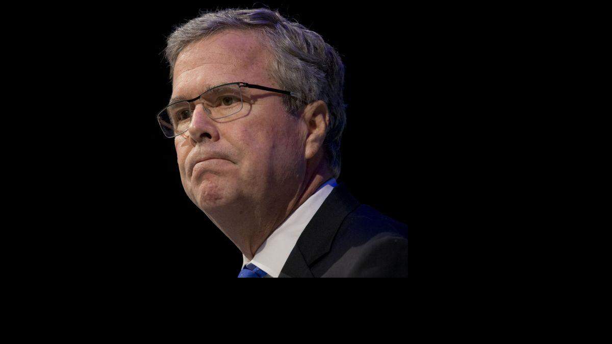 Republican presidential candidate Jeb Bush