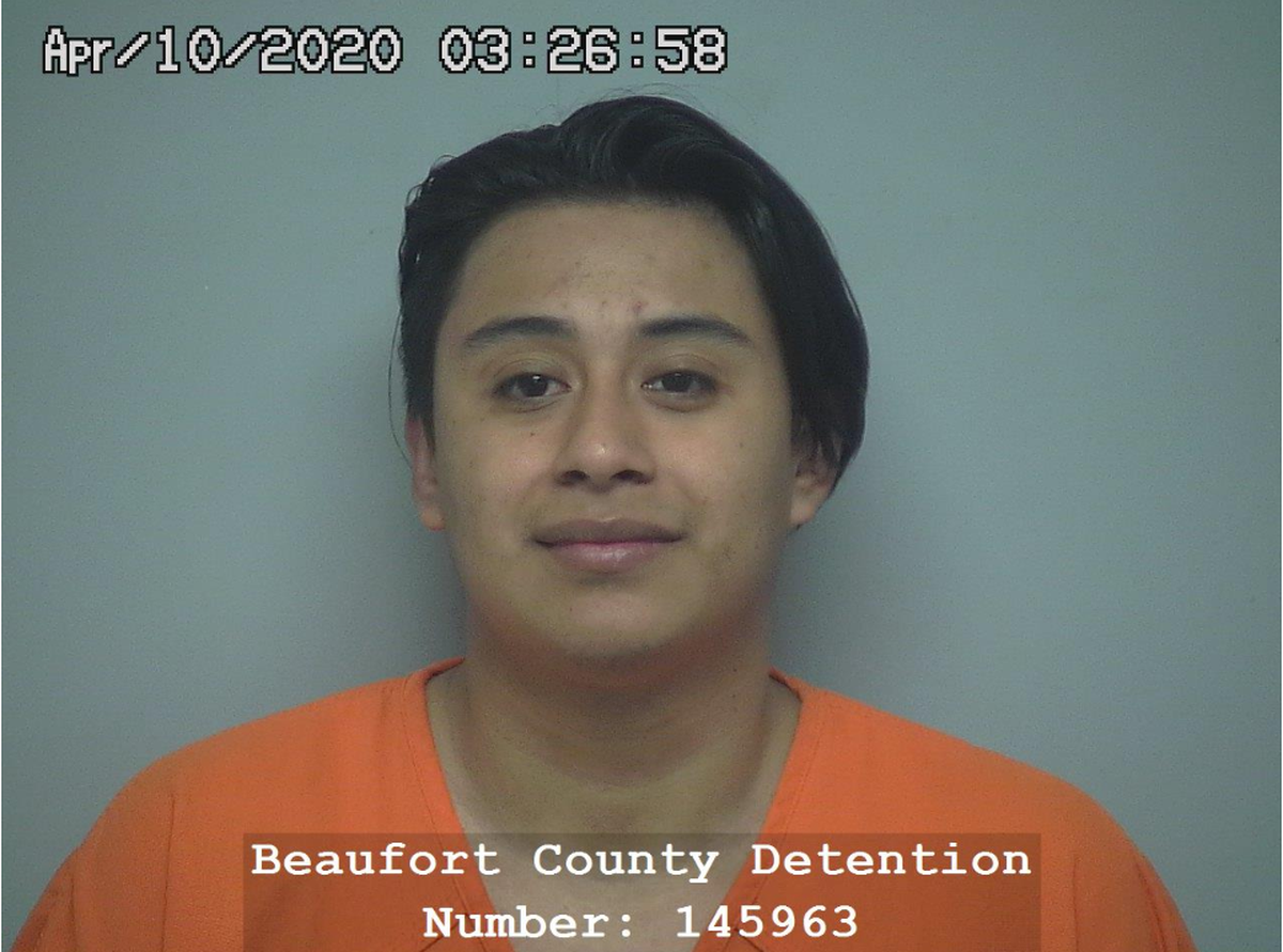 Yonatan Diaz-Moreno, 22, was charged with burglary to the second-degree and for committing crimes during a state of emergency on Thursday, April 10.