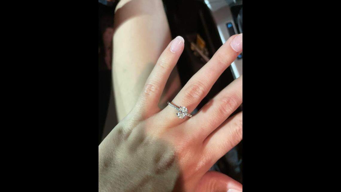 Social media users helped a couple who lost an engagement ring in Georgia.