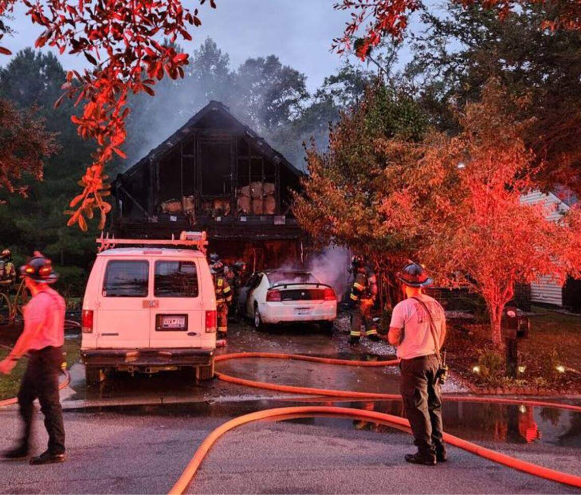 House fire in Bluffton SC severely damages home, displaces family ...