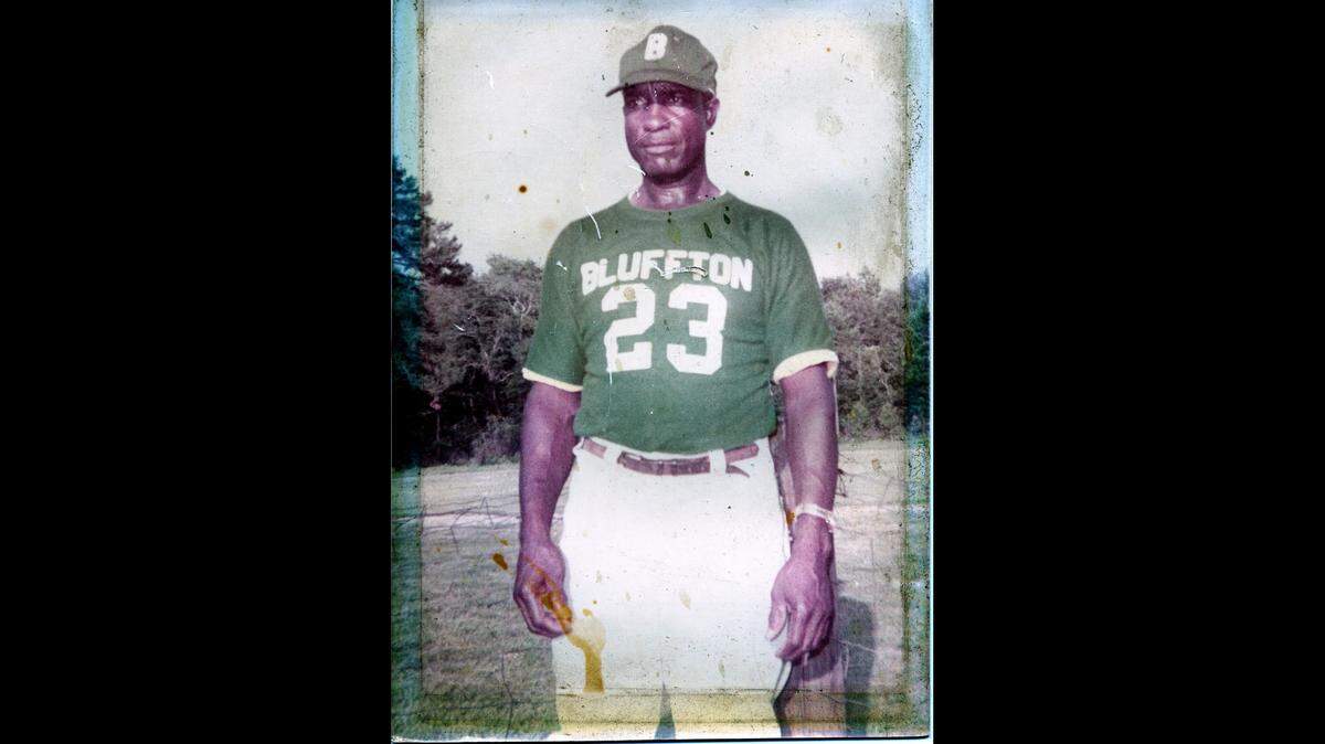 Bluffton’s Sam Bennett Jr. is shown in this 1977 photo. Bennett played for the Bluffton Eagles for 30 years, managed the team for 20 years and had the sports complex home to Eagles Field on Buck Island Road named after him in 2002. Bennett passed away in 2010.