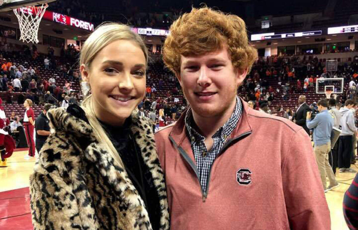 Morgan Doughty and Paul Murdaugh, who were dating at the time of the 2019 Beaufort boat crash that killed Mallory Beach. Murdaugh was charged in her death but was murdered before the case went to trial.