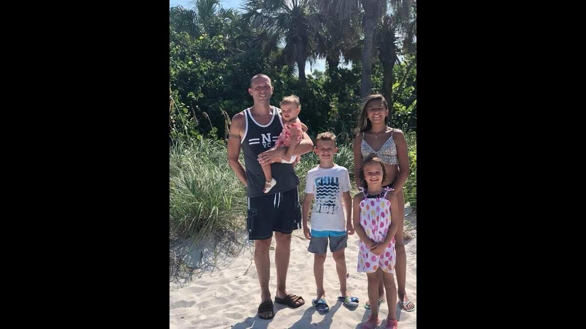 Brian LeBaron and his children
